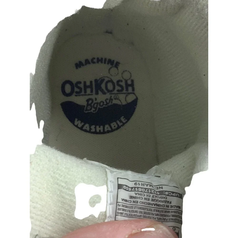 OshKosh B'Gosh Faux Fur Lined‎ Joyita Fashion Boots Toddler Girl 6 Silver White